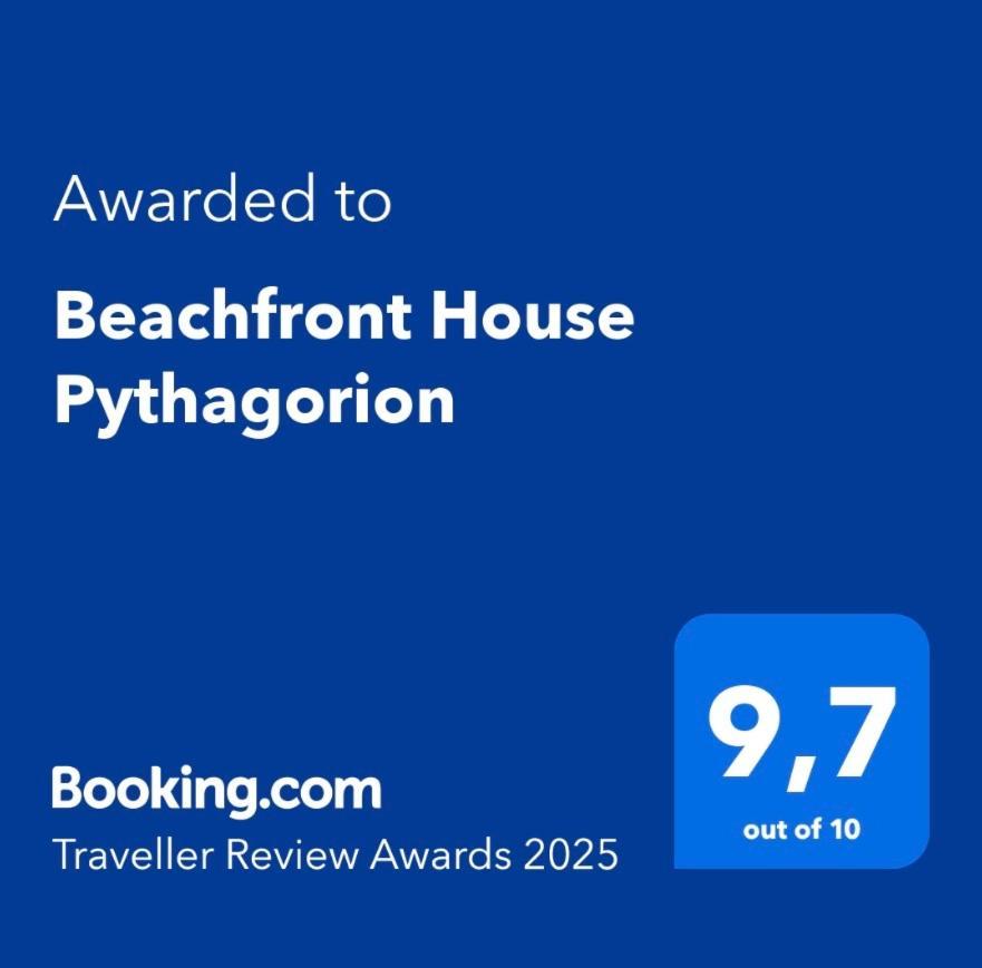 Beachfront House Pythagorion Екстер'єр фото